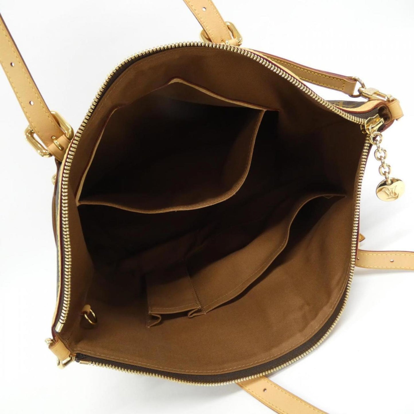 Louis Vuitton Coated Canvas Brown Handbags