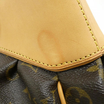Louis Vuitton Coated Canvas Brown Handbags