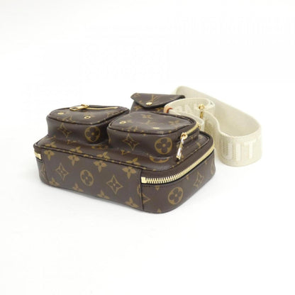 Louis Vuitton Coated Canvas Brown Shoulder Bags