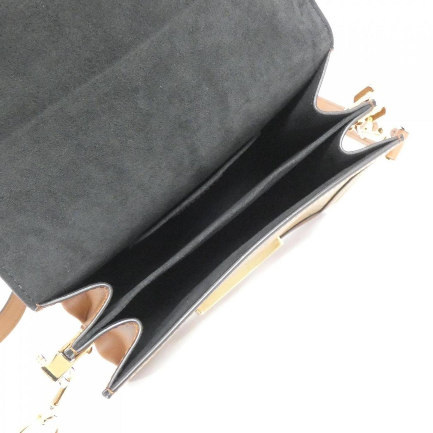 Louis Vuitton Coated Canvas Brown Shoulder Bags