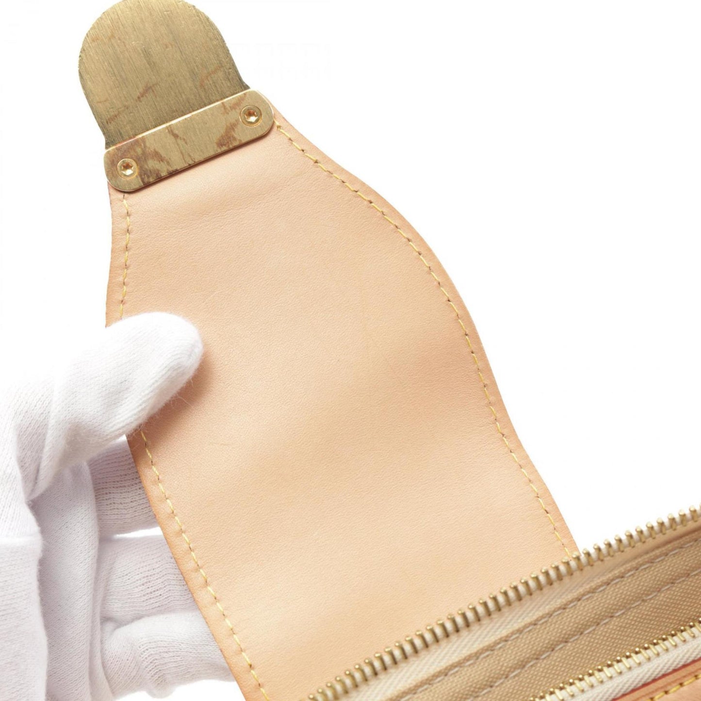 Louis Vuitton Coated Canvas Brown Shoulder Bags