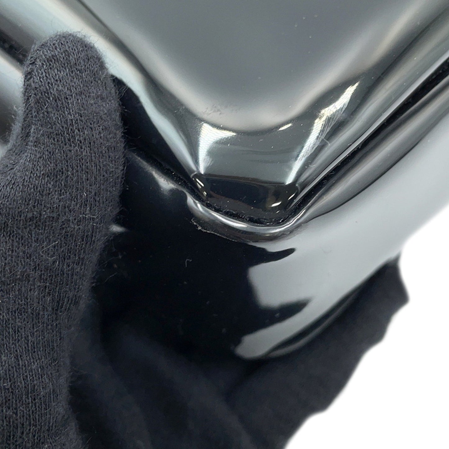 Burberry Patent Black Shoulder Bags
