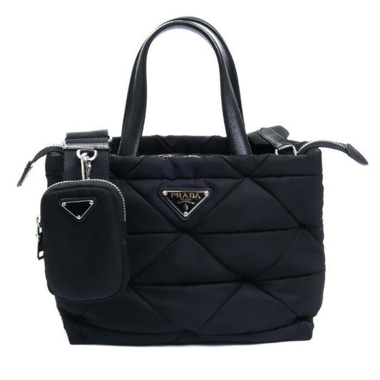 Prada Nylon Black Tote Bags