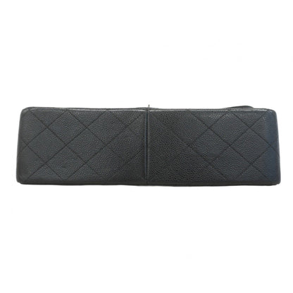 Chanel Calfskin Black Shoulder Bags
