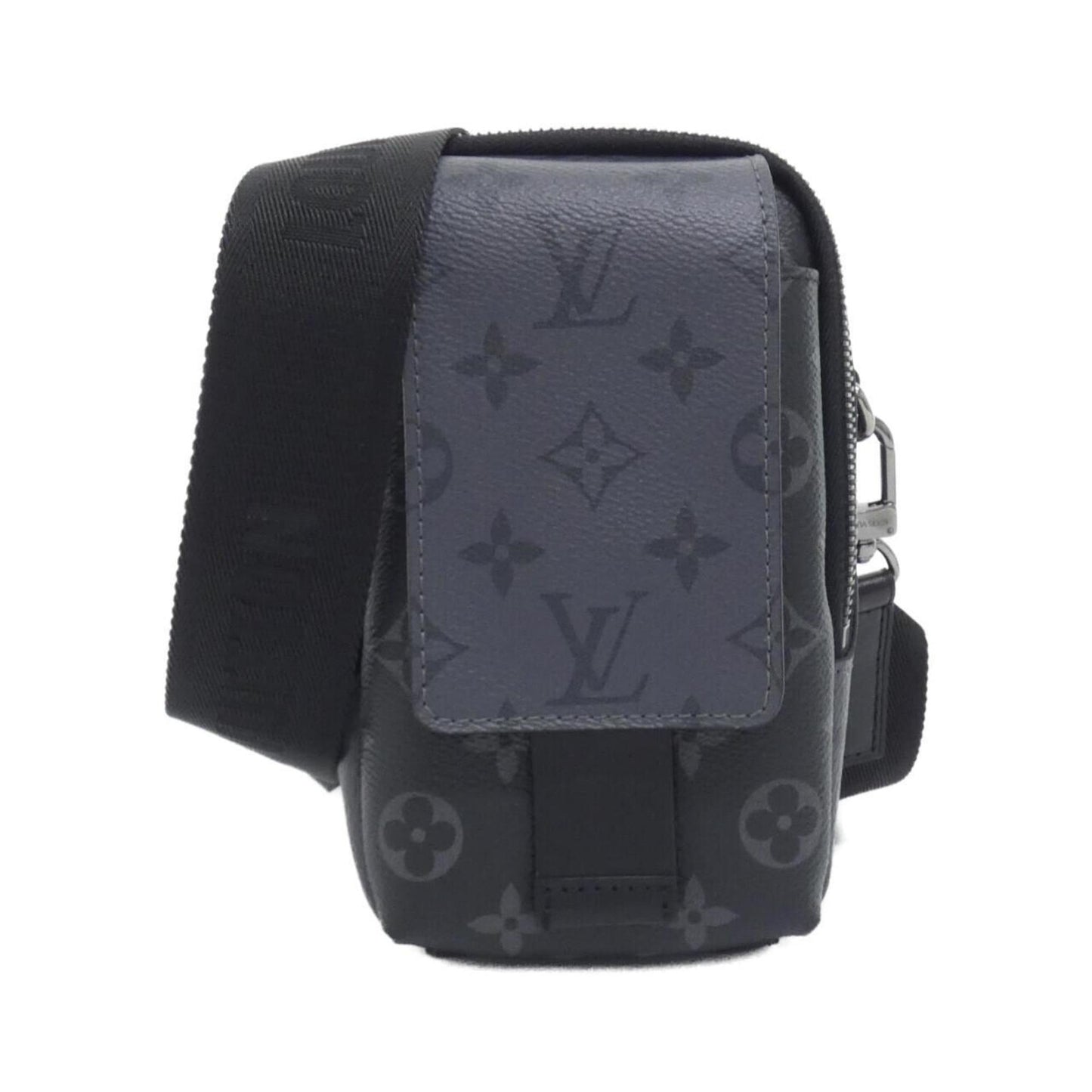 Louis Vuitton Coated Canvas Black Shoulder Bags