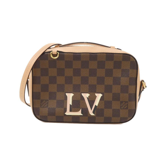 Louis Vuitton Coated Canvas Brown Shoulder Bags