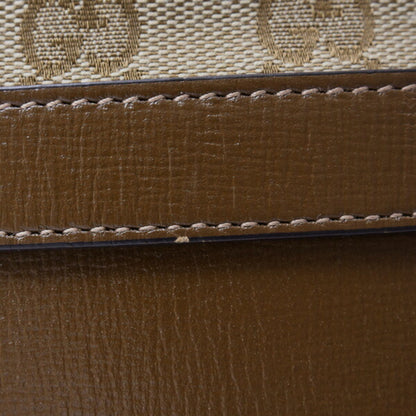 Gucci Canvas Brown Shoulder Bags