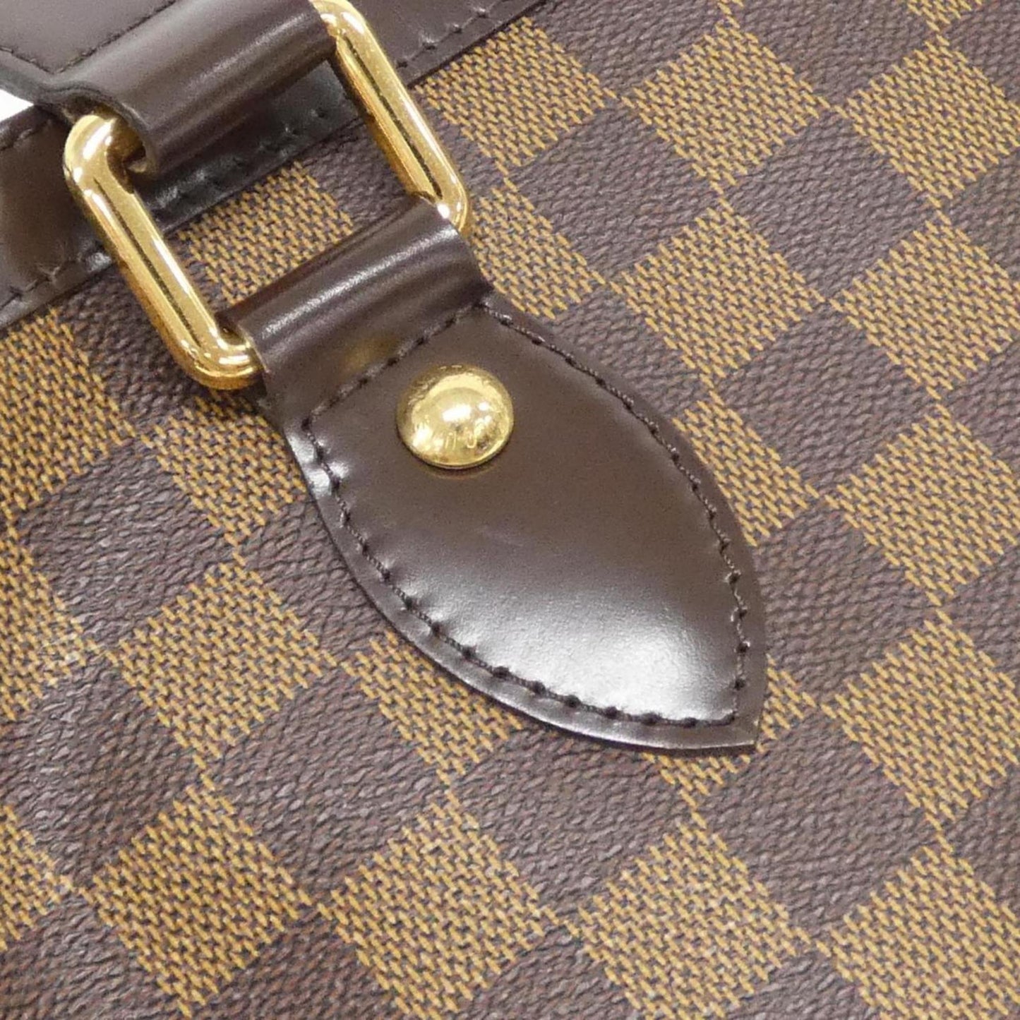 Louis Vuitton Coated Canvas Brown Handbags