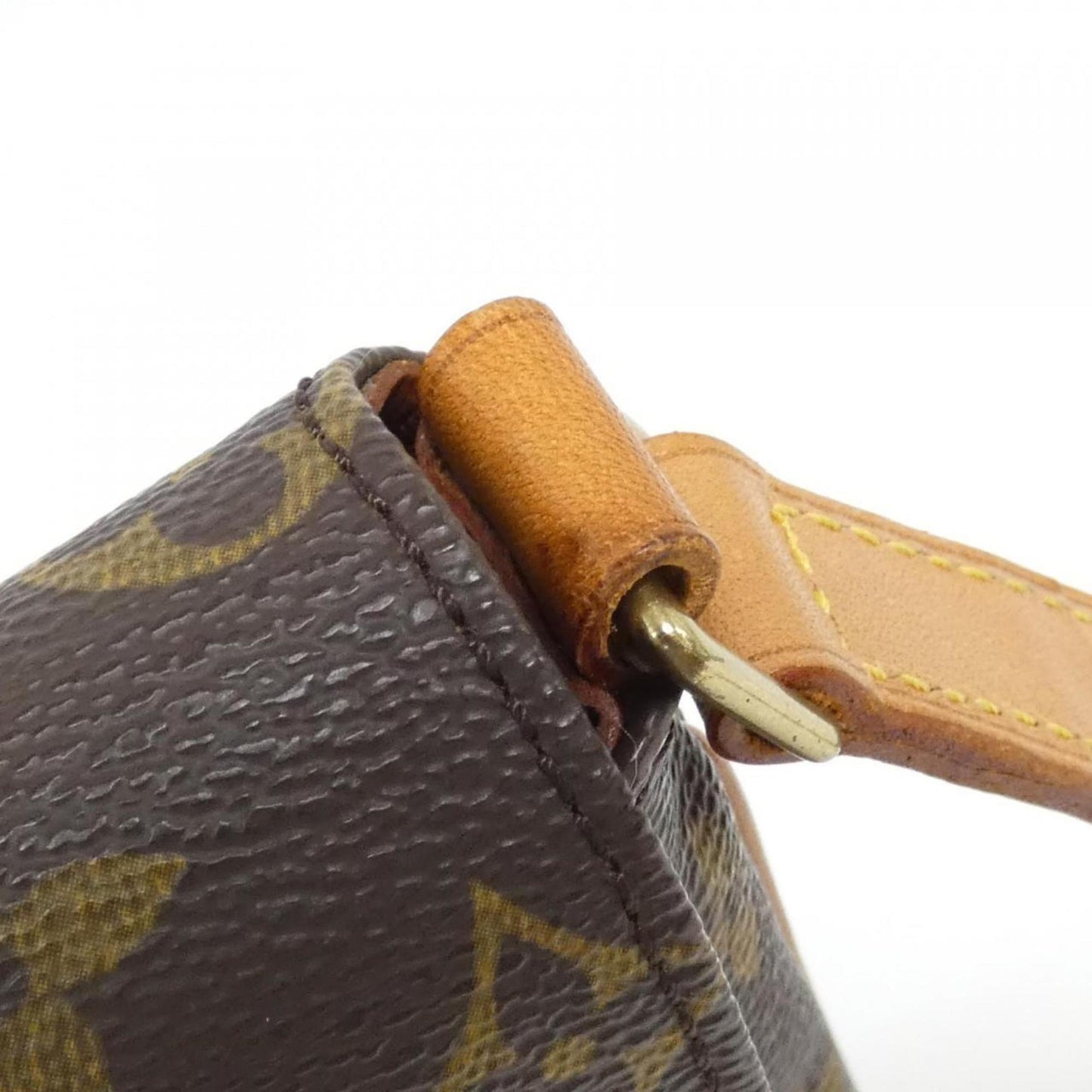 Louis Vuitton Coated Canvas Brown Shoulder Bags