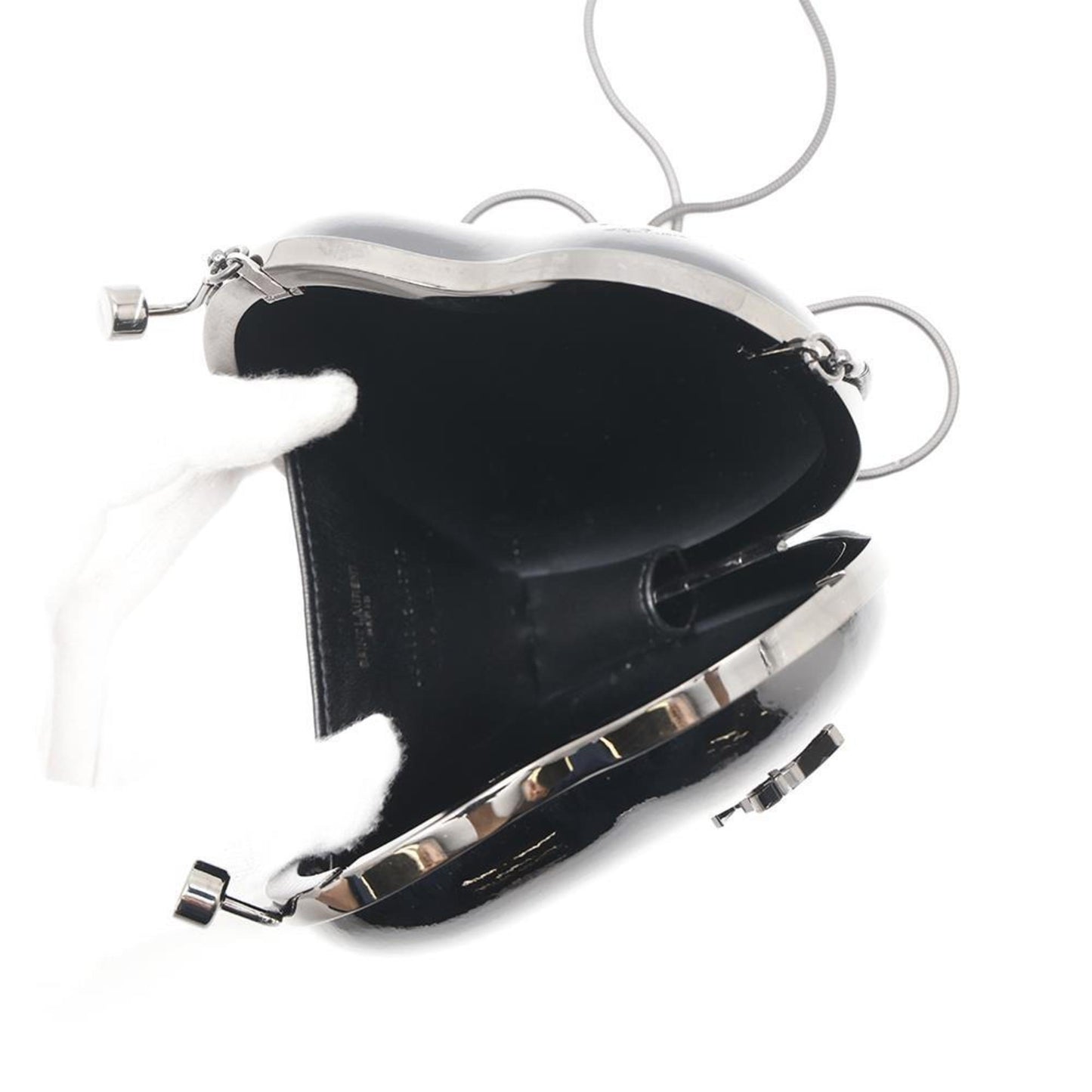 Saint Laurent Patent Black Shoulder Bags