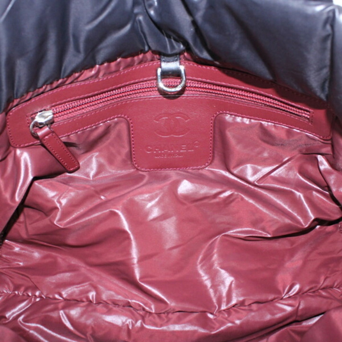 Chanel Nylon Black Handbags
