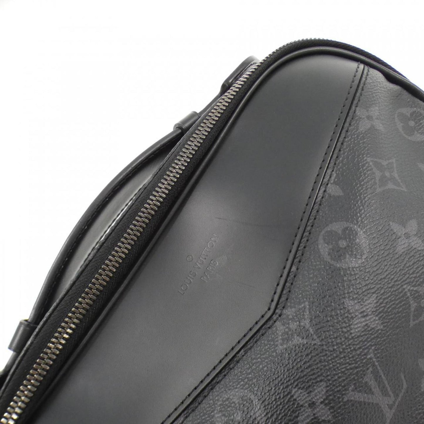 Louis Vuitton Coated Canvas Black Shoulder Bags