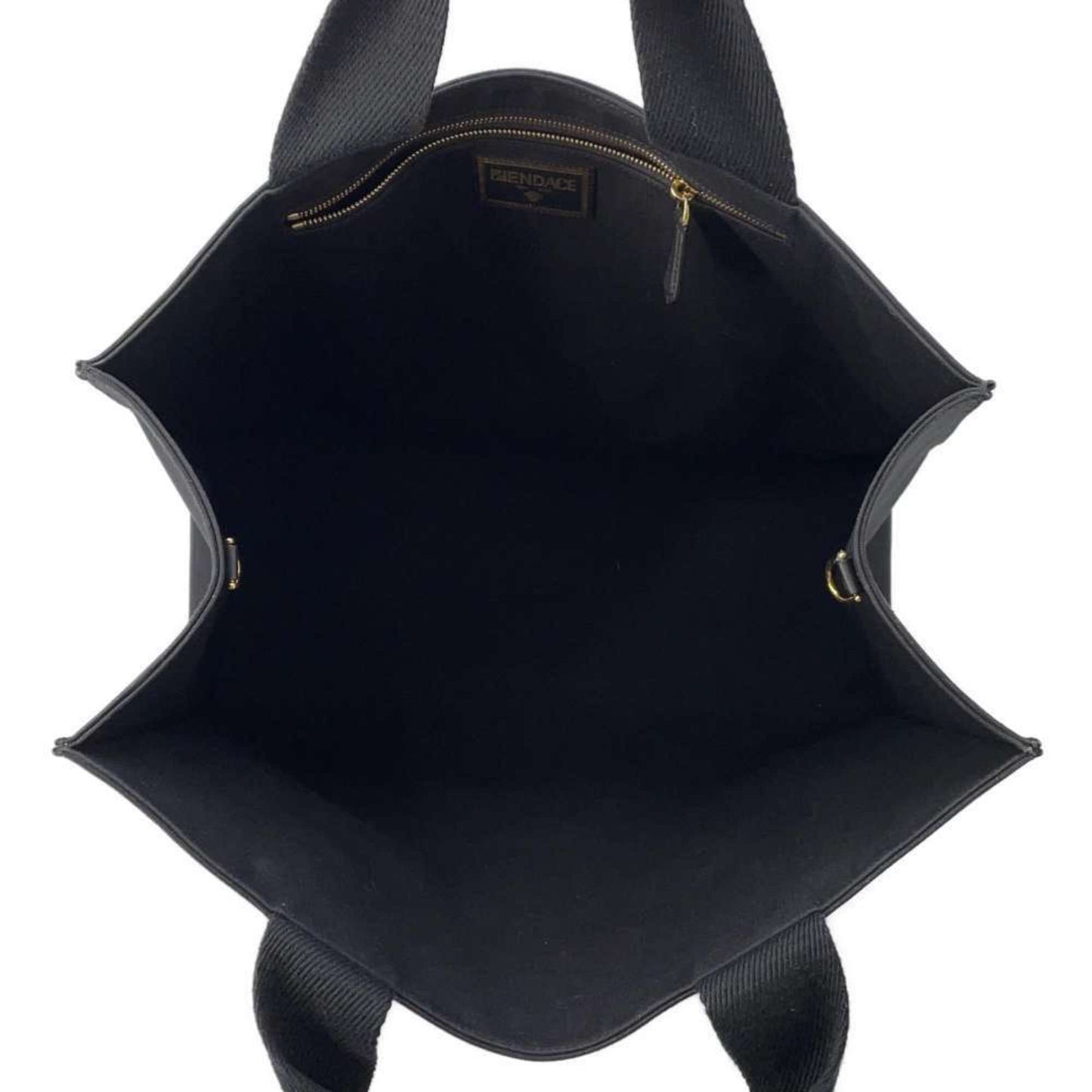 Fendi Canvas Black Shoulder Bags
