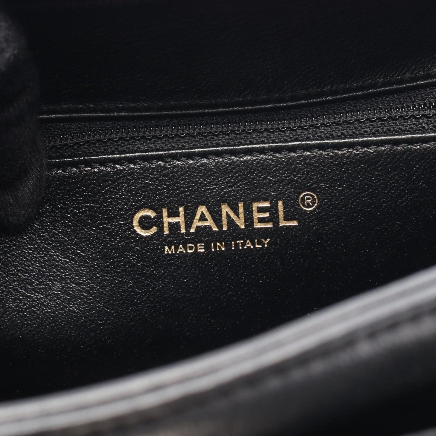 Chanel Calfskin Black Shoulder Bags