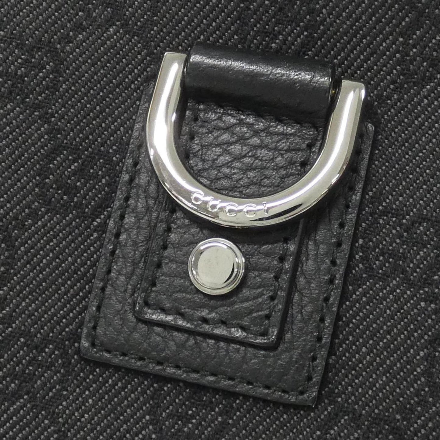 Gucci Denim Black Shoulder Bags