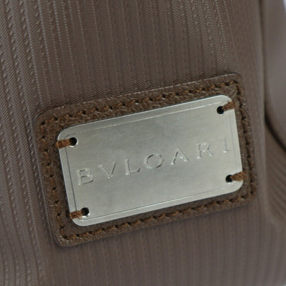 Bvlgari Pvc Brown Shoulder Bags