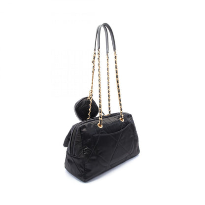 Chanel Nylon Black Shoulder Bags