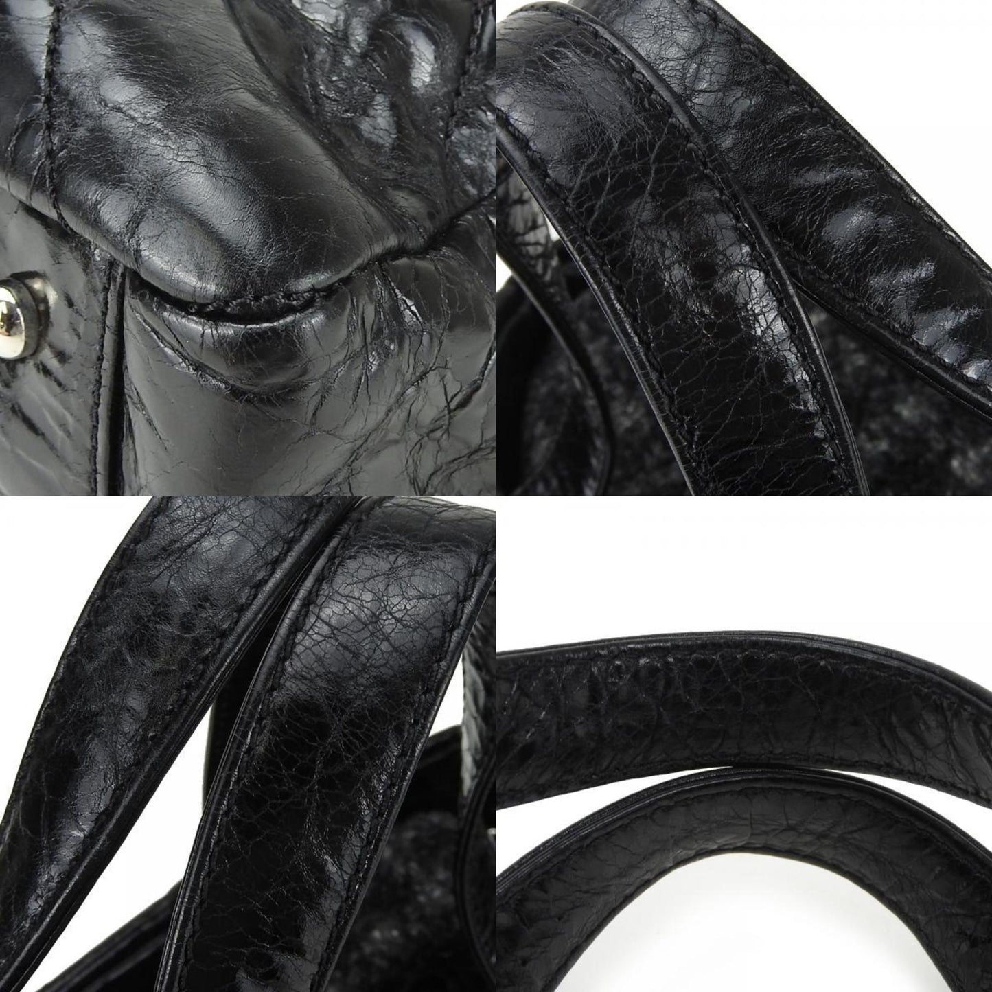 Chanel Tweed Black Tote Bags