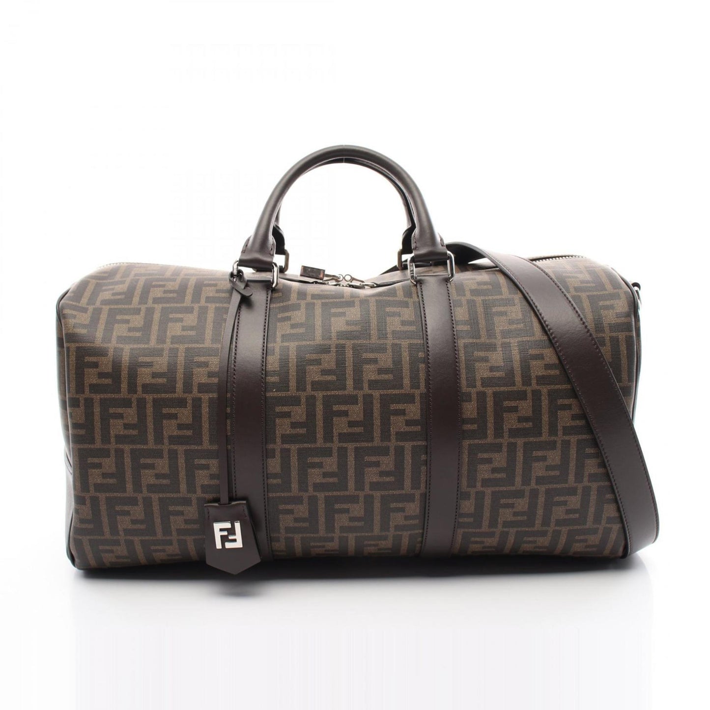 Fendi Pvc Black Travel Bags