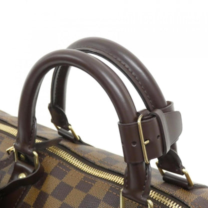 Louis Vuitton Coated Canvas Brown Travel Bags