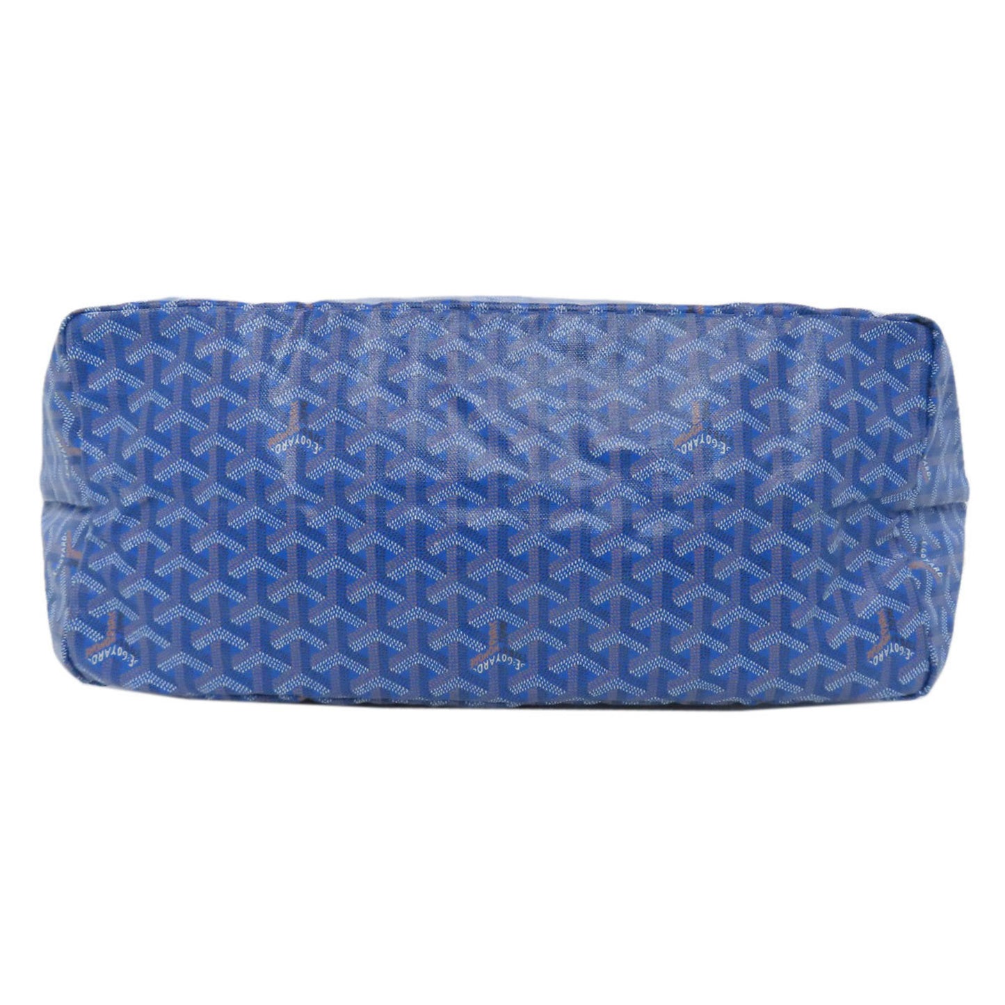 Goyard Coated Canvas Blue Tote Bags