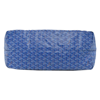 Goyard Coated Canvas Blue Tote Bags