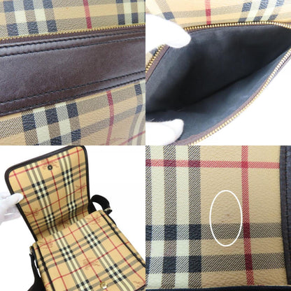 Burberry Pvc Brown Shoulder Bags
