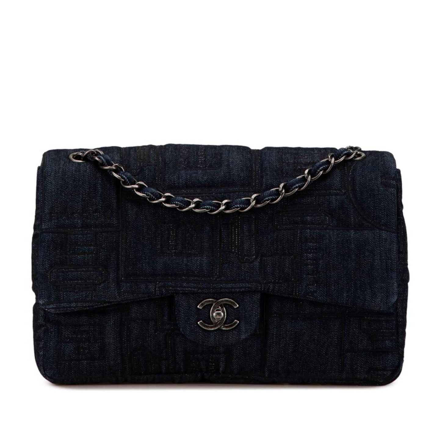 Chanel Denim Blue Shoulder Bags