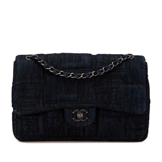 Chanel Denim Blue Shoulder Bags