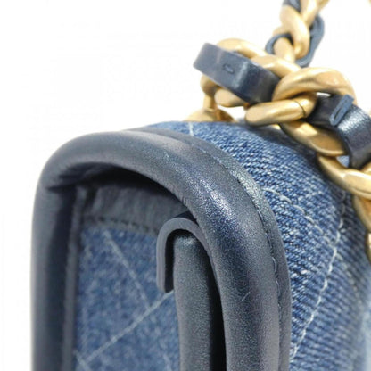 Chanel Denim Blue Handbags
