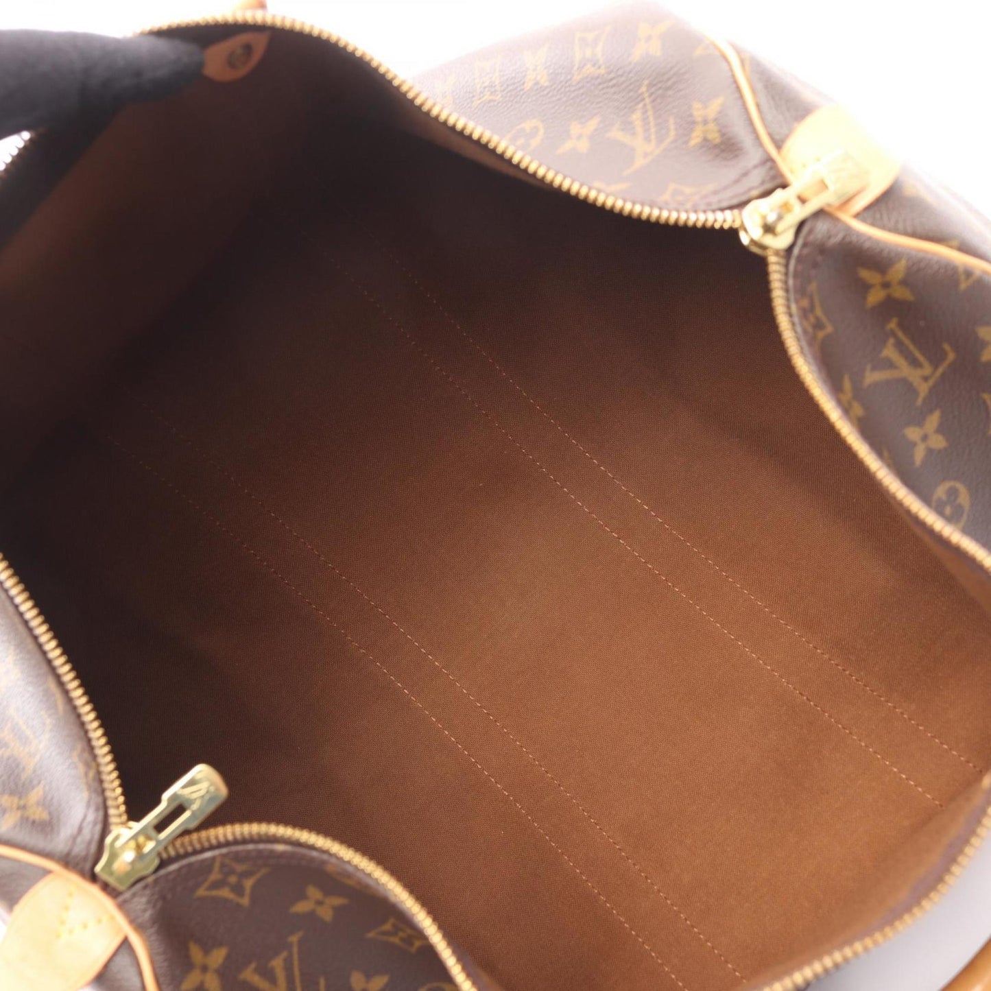 Louis Vuitton Coated Canvas Brown Travel Bags