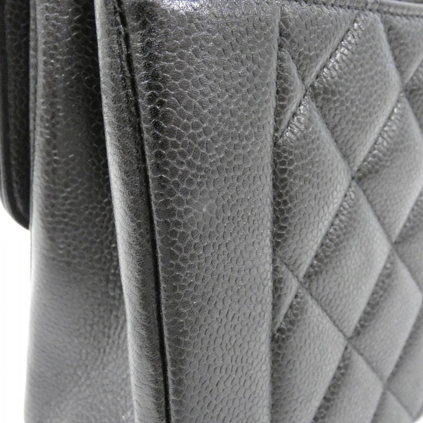 Chanel Calfskin Black Shoulder Bags