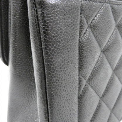 Chanel Calfskin Black Shoulder Bags