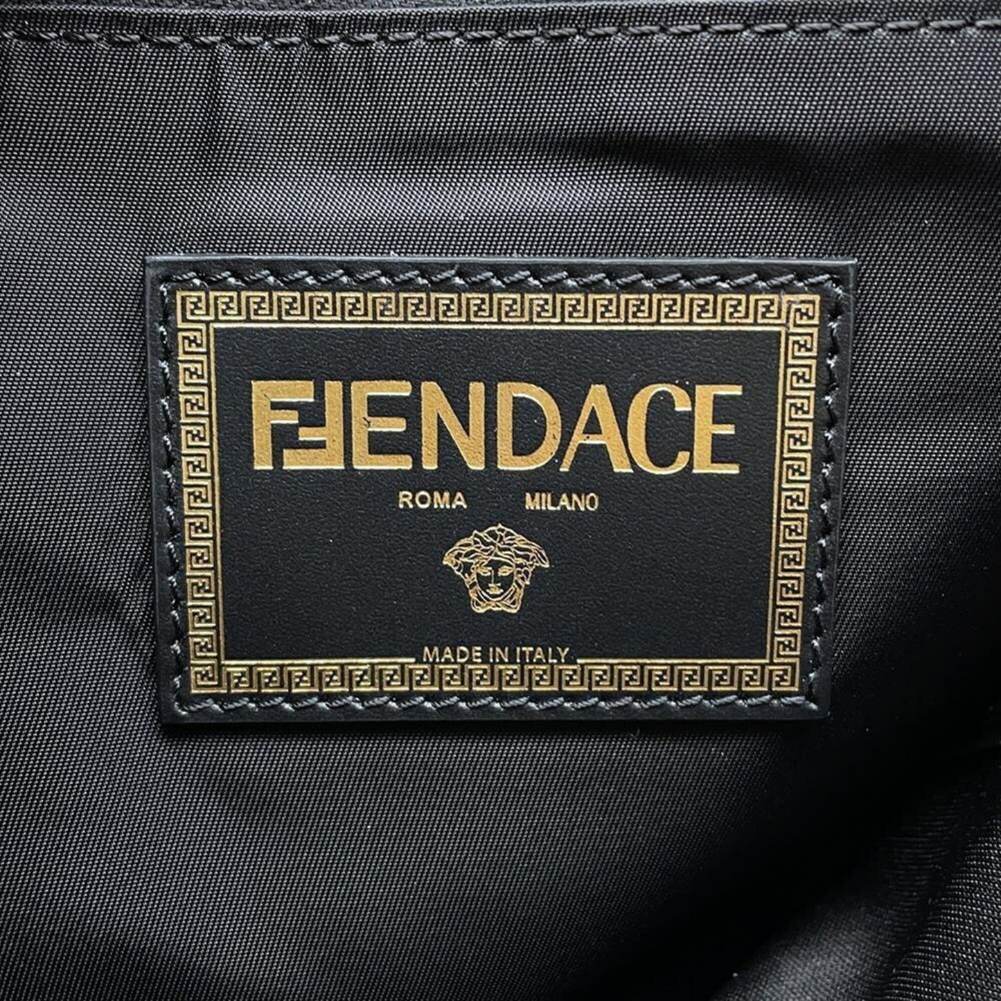 Fendi Nylon Black Backpacks