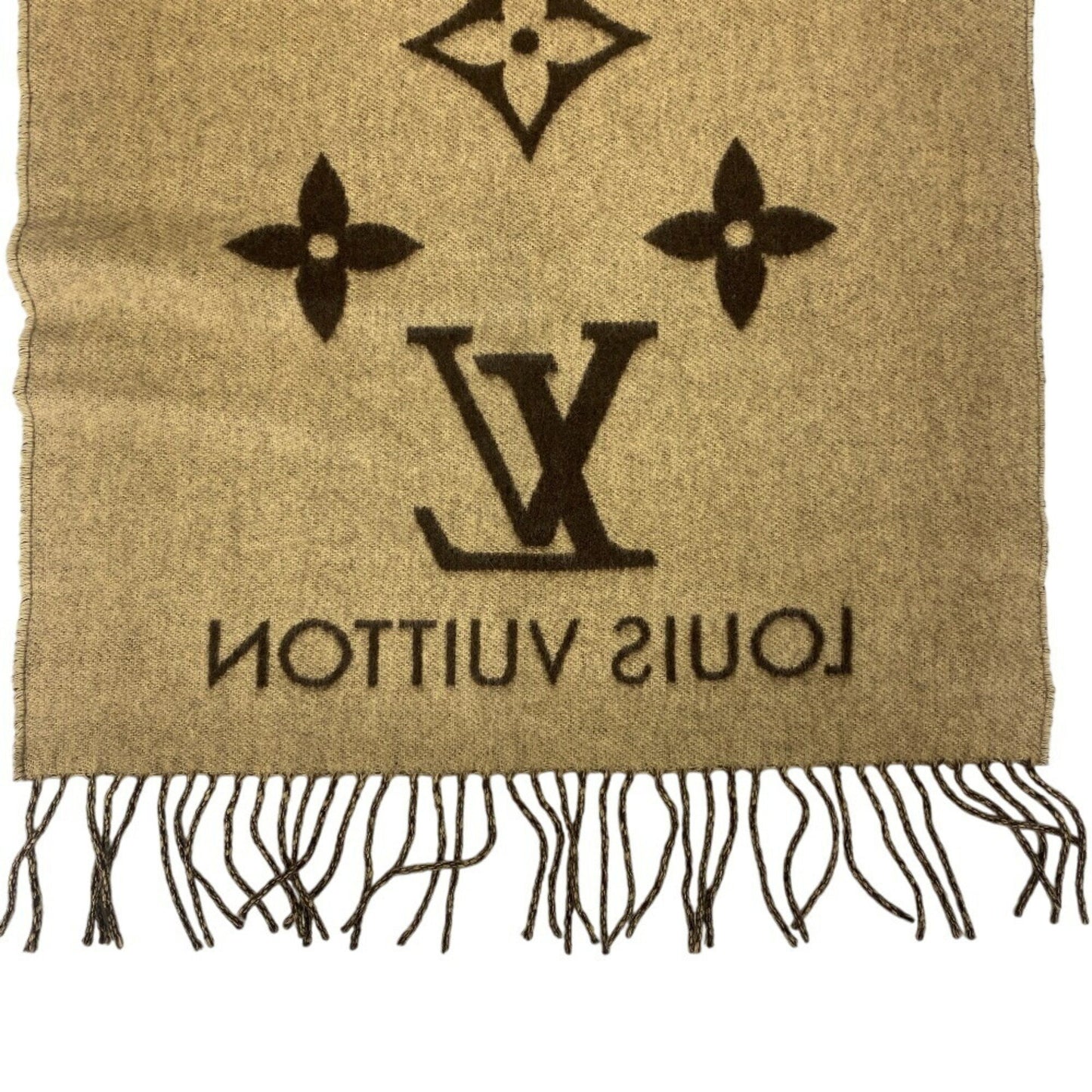 Louis Vuitton Monogram Canvas Brown Scarves