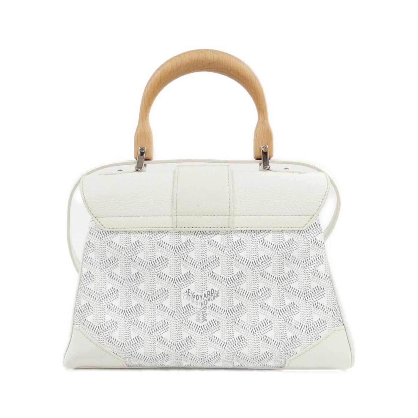 Goyard Coated Canvas White Handbags