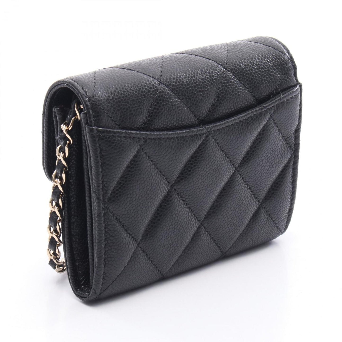 Chanel Calfskin Black Shoulder Bags
