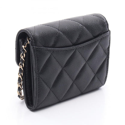 Chanel Calfskin Black Shoulder Bags