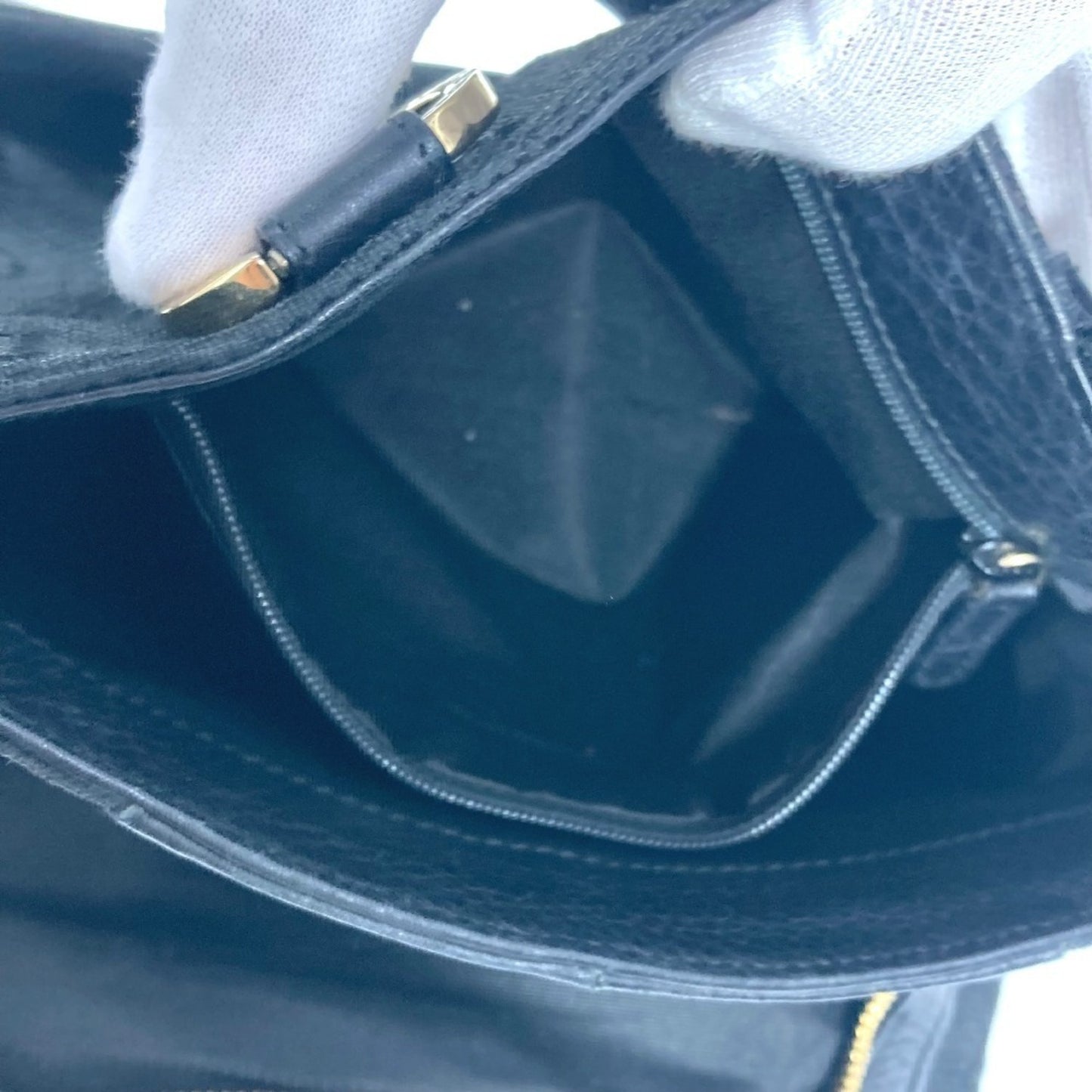 Bvlgari Canvas Black Handbags