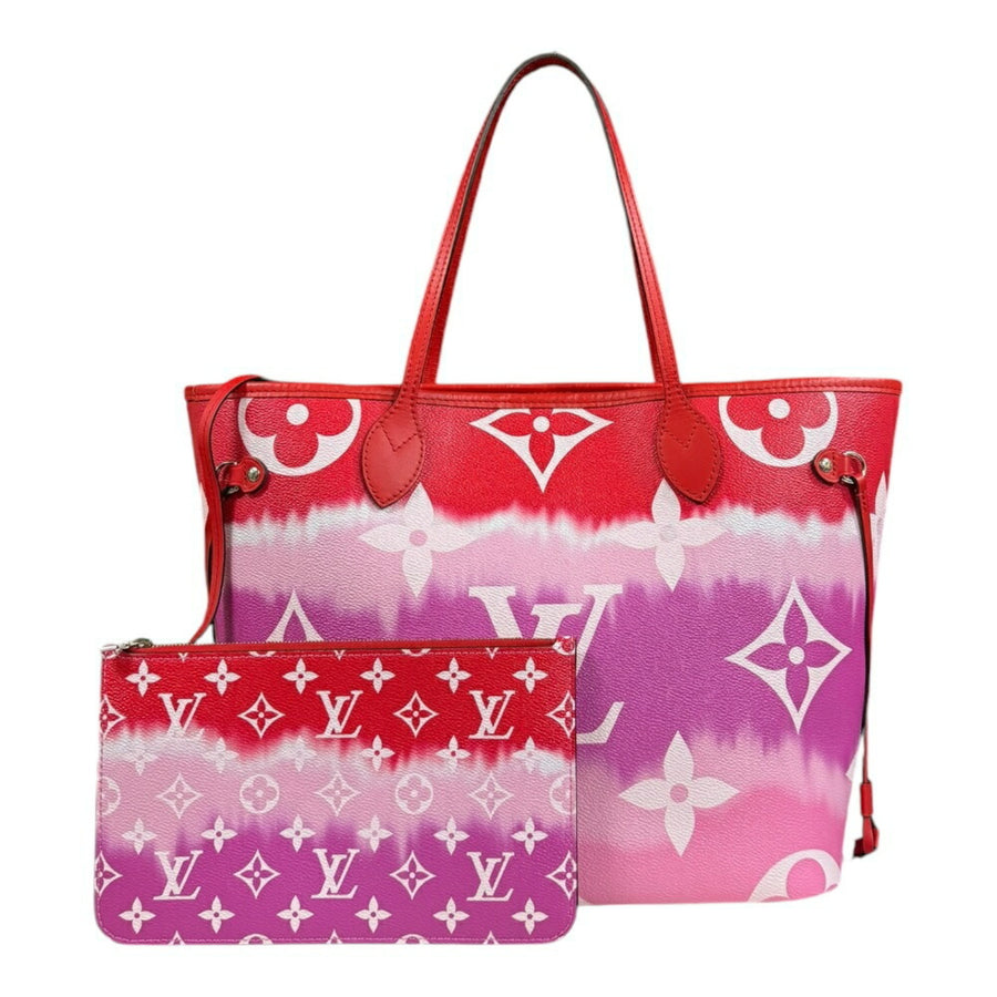 Louis Vuitton Monogram Canvas Red Tote Bags