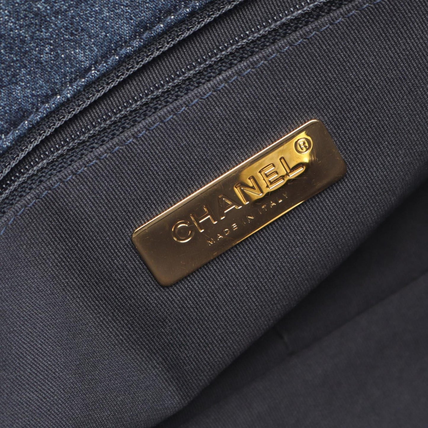 Chanel Denim Blue Shoulder Bags
