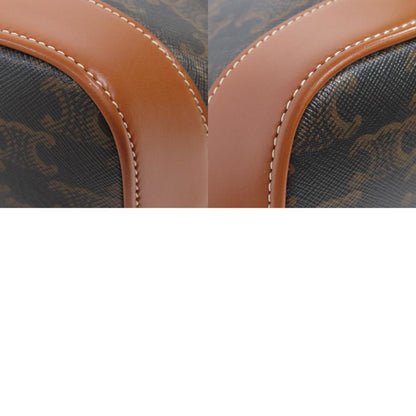 Celine Pvc Brown Shoulder Bags
