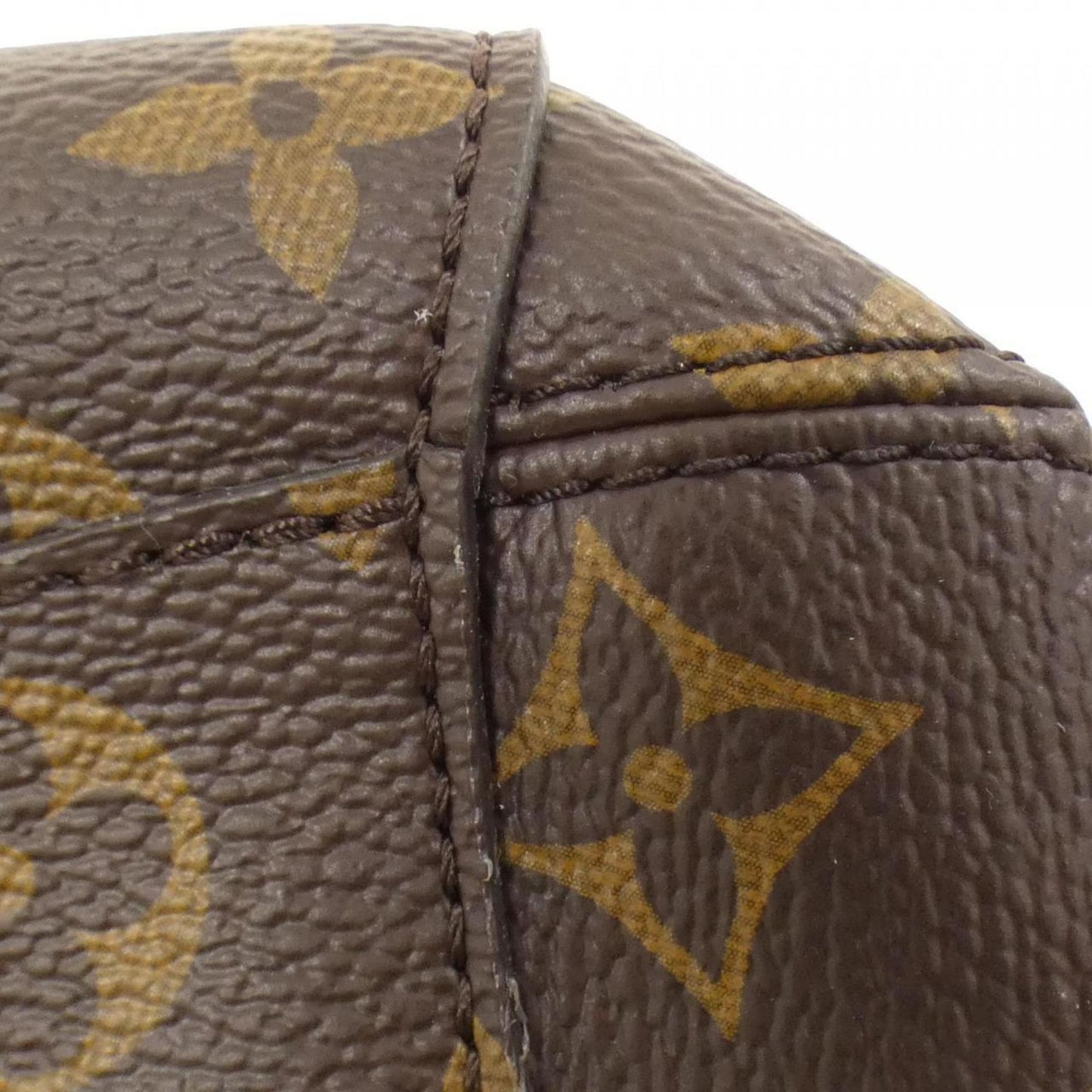 Louis Vuitton Coated Canvas Brown Handbags