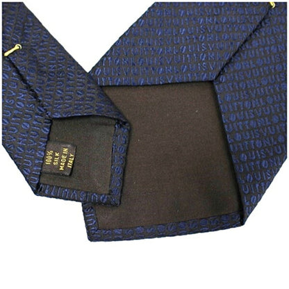 Louis Vuitton Silk Black Ties