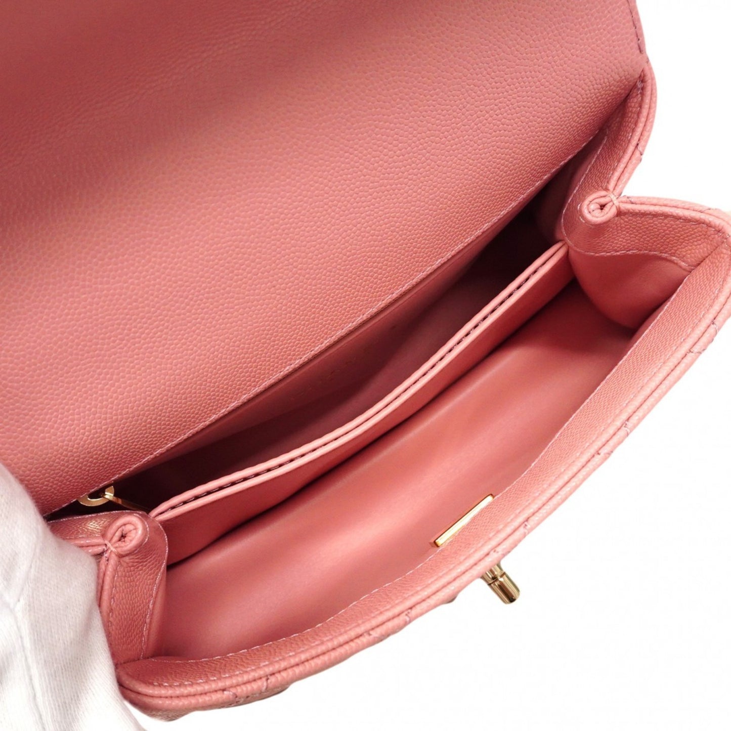 Chanel Calfskin Pink Handbags