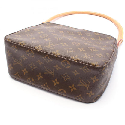 Louis Vuitton Coated Canvas Brown Shoulder Bags