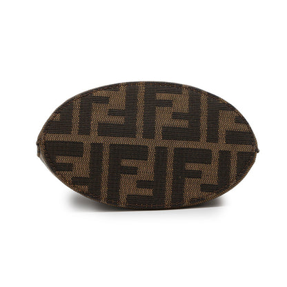Fendi Canvas Brown Shoulder Bags