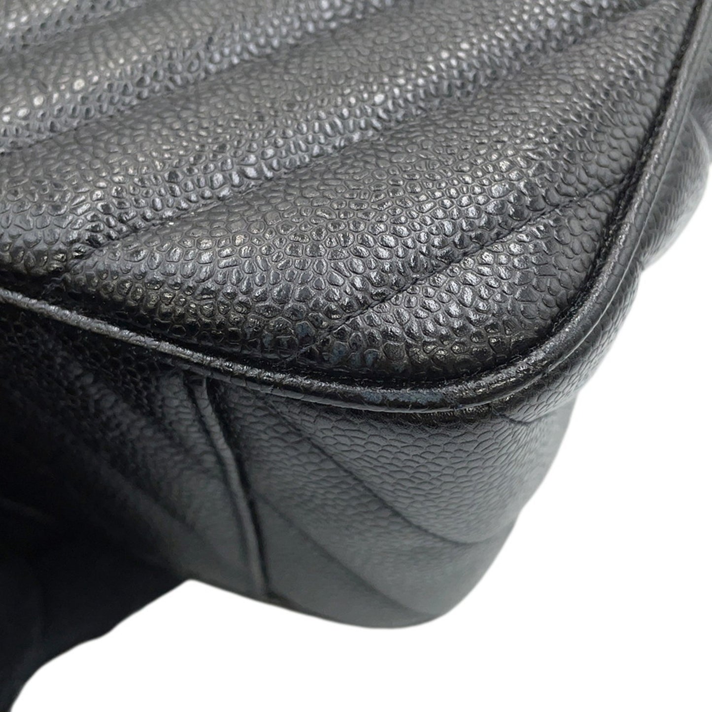 Chanel Calfskin Black Shoulder Bags