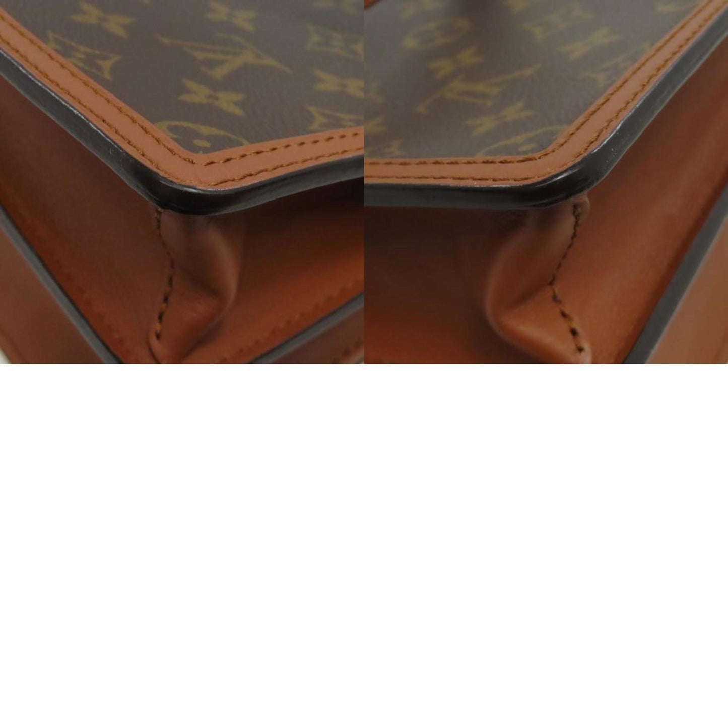 Louis Vuitton Monogram Canvas Brown Shoulder Bags