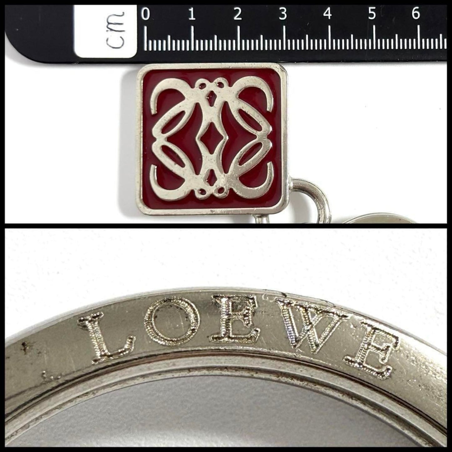 Loewe Other Metal Red Key Rings